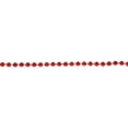 thumbnail image 4 of 15' x .25" Traditional Shiny Red Beaded Christmas Garland, 4 of 5