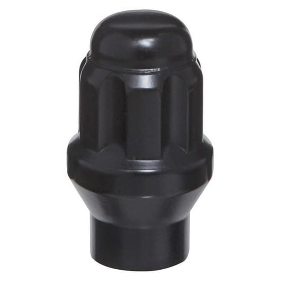 West Coast Wheel Accessories WCW-W1014SEB 14 x 1.5 in. Ultra Seat ET Spline Lug Nut, Black