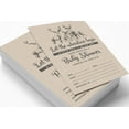 thumbnail image 2 of Inkdotpot 30Deer Jungle Animals Baby Shower Rustic Invitation Cards Fill In Blank Invites, 2 of 7
