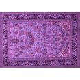 thumbnail image 1 of Ahgly Company Indoor Rectangle Persian Purple Traditional Area Rugs, 5' x 7', 1 of 4