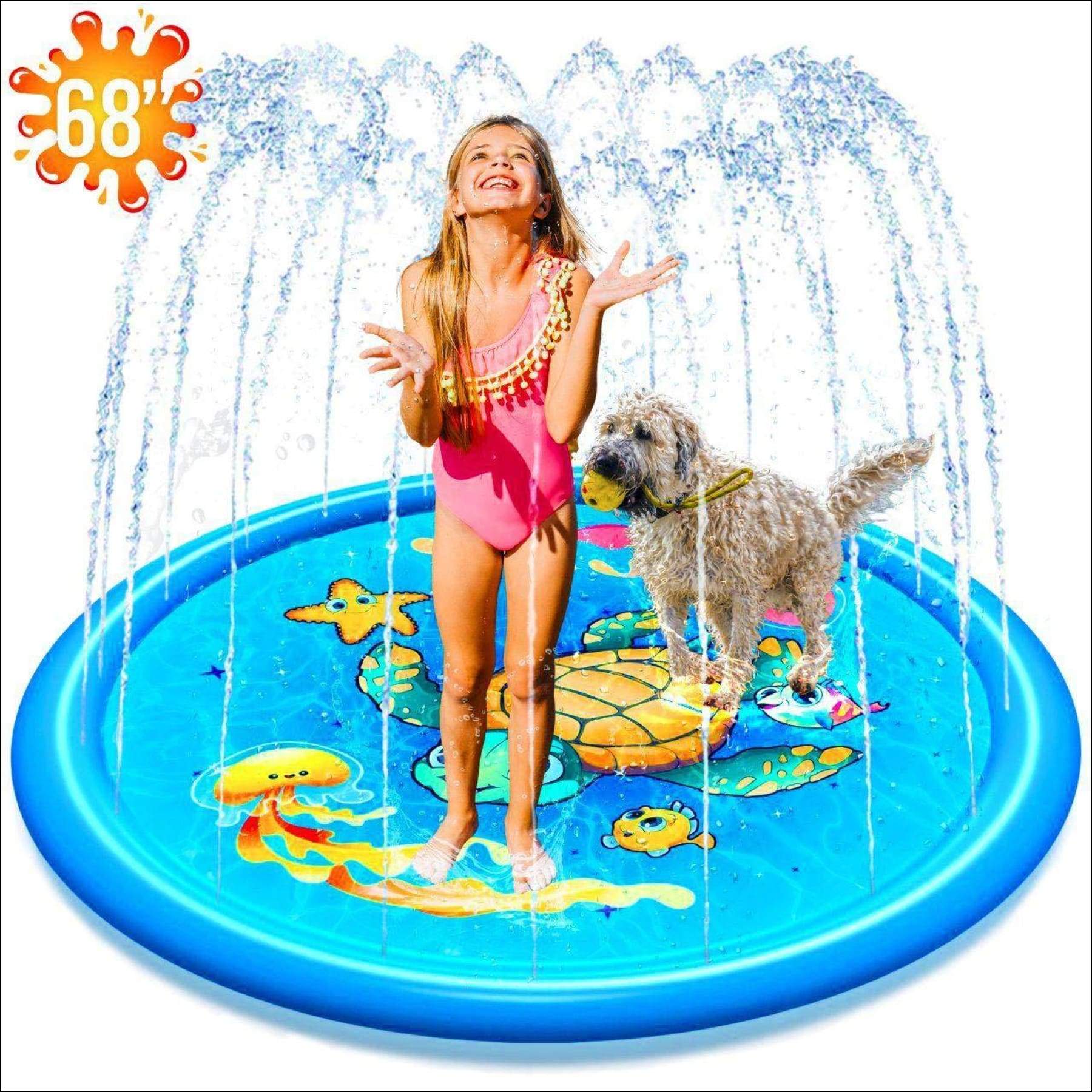 inflatable water pad