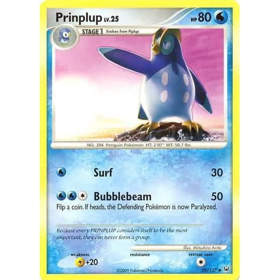 Pokemon Platinum Prinplup #59