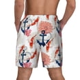 thumbnail image 2 of Lsque Mens Swim Trunks Koi Fish And Corals Pattern - Bathing Suit Compression Liner - Beach Swim Shorts Swimwear - (S-3XL) - Stretch Quick Dry -3X-Large, 2 of 9