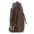 thumbnail image 5 of Wrangler Crossbody Bags for Women Lightweight Handbags and Purses Travel Shoulder Purse, Coffee, 5 of 7