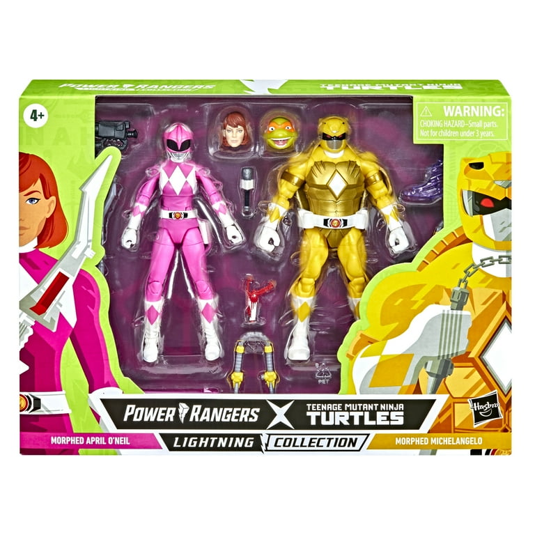 Power Rangers TMNT Crossover Lightning Collection Morphed April O'Neil & Michelangelo - 2-pack Power Rangers TMNT Crossover Lightning Collection Morphed April O'Neil & Michelangelo - 2-pack