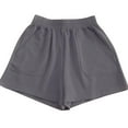 thumbnail image 2 of HUPOM Women Womens Shorts Wide Leg Pants Woman Shorts High Short Travel Casual Fitted Love Wide-Leg Active Fit Shorts size 12, 2 of 5