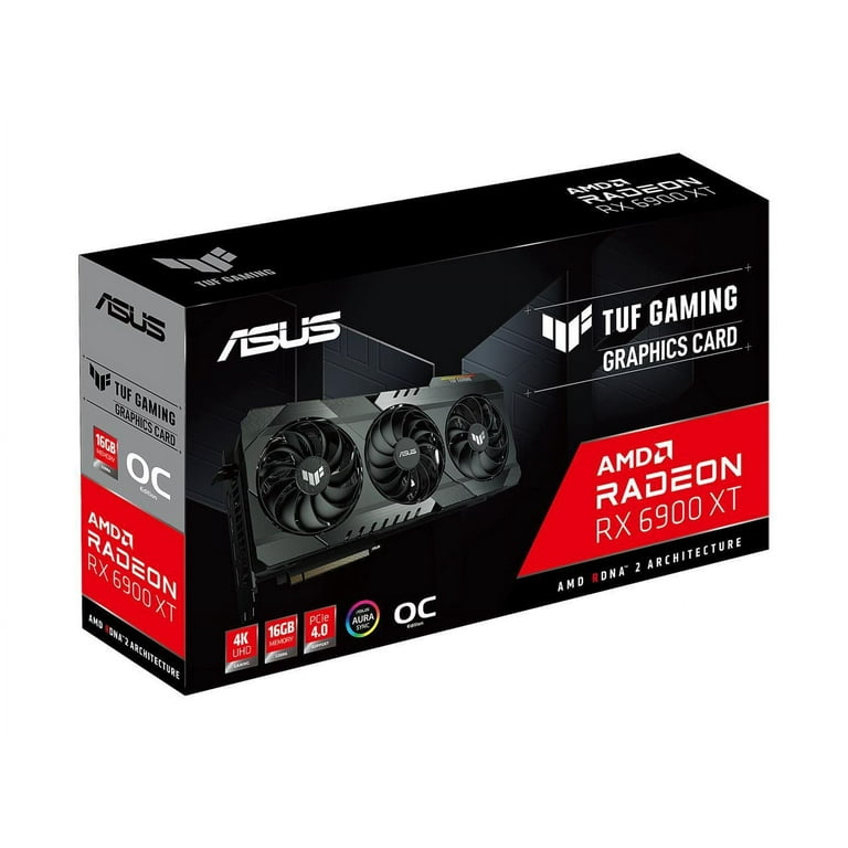 ASUS TUF Gaming Radeon RX 6900 XT 16GB GDDR6 PCI Express 4.0 ASUS TUF Gaming Radeon RX 6900 XT 16GB GDDR6 PCI Express 4.0