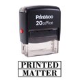 thumbnail image 1 of Printtoo Stamp PRINTED MATTER Self Inking Rubber Stamp Office Stationary-Black, 1 of 2