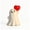 White, variant on Cute Ghost Halloween Decor Statue, Adorable Miniature Ghost Decorative Halloween Decorations, Spooky Indoor Halloween Ghost Figurines for Tables Bookshelf Decor