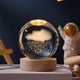 thumbnail image 2 of Galaxia Planetaria Brillante Astronauta Bola Cristal Usb Luces Nocturnas, 2 of 2