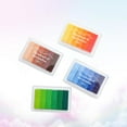 thumbnail image 3 of 1PC Craft Ink Pad Stamps Partner Rainbow Set of DIY Multicolor Craft Stamp Pad 6-color Gradient Rainbow Ink Pad Printed Ink(Random Color), 3 of 8