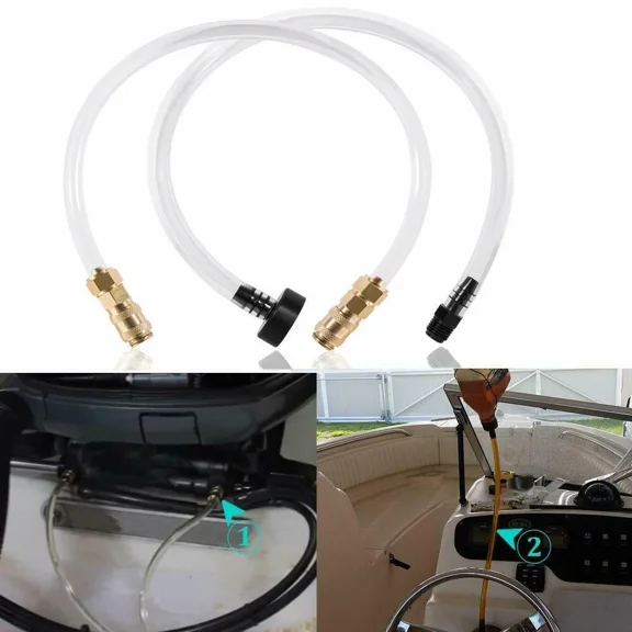 For Sea Star Hydraulic Steering Kit System Bleeder Filler Hose Boat Bleed Kit