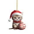 thumbnail image 1 of Gibobby Lindo colgante árbol de Navidad colgante coche colgante bolsa colgante acrílico 2d árbol de Navidad Penda (D), 1 of 5