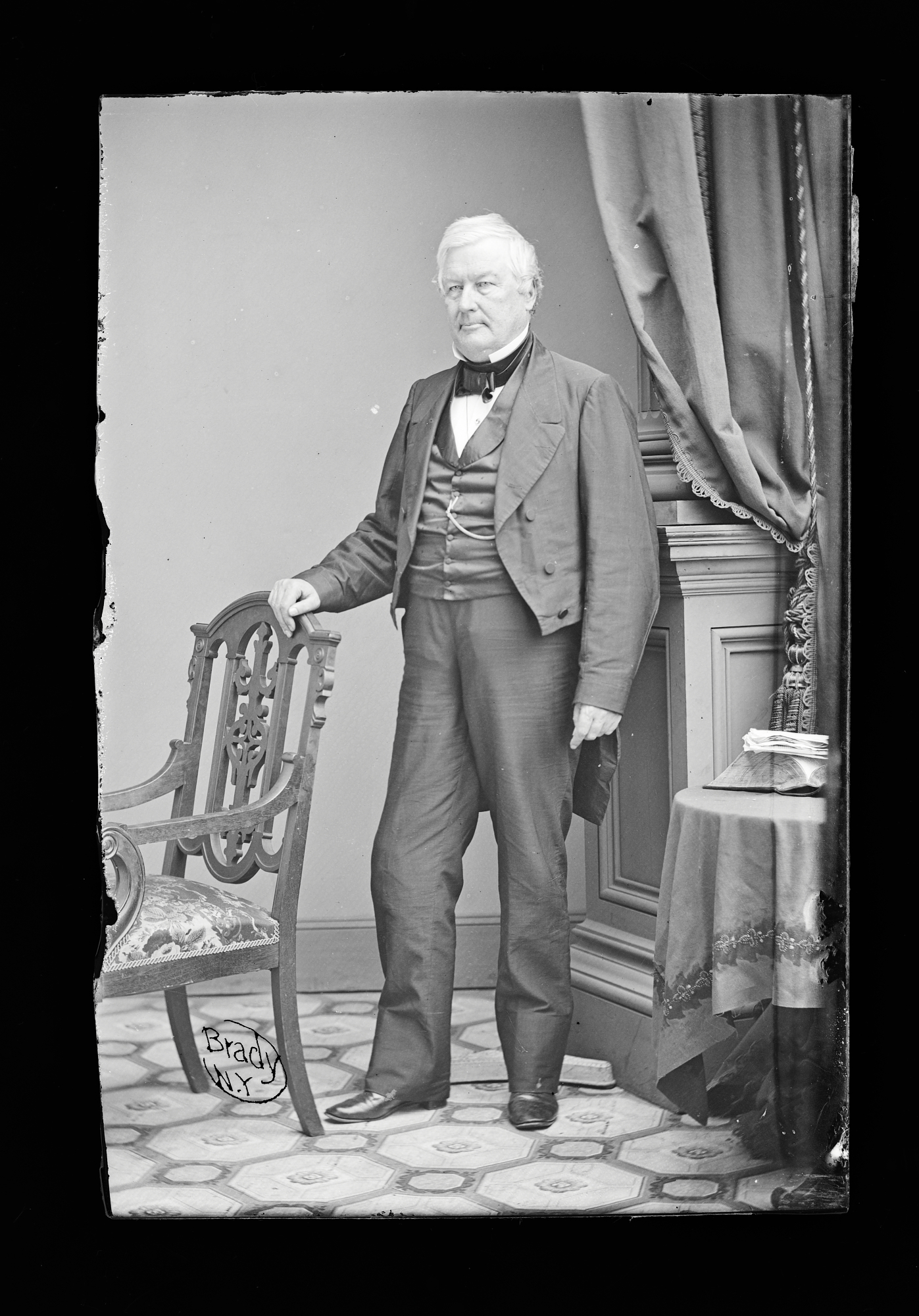 Portrait of Millard Fillmore 5 Vivid Imagery12 Inch BY 18 Inch