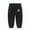 Black, variant on Godderr Toddler Baby Spring Sweatpants Versatile Waffle Pants Kids Cotton for Boys Girls Fall Unisex Kids Pants for 9M-12Y