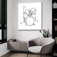 thumbnail image 5 of Epic Art "Drum Sketch" by Ethan Harper, Acrylic Glass Wall Art, 36"x36", 5 of 10