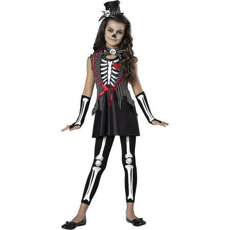 Skeleton Cutie Girl's Costume