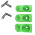 thumbnail image 1 of 3PCS Foam Pipe Cutter Tool ABS Pipe Insulation Cutting Fixture for Precise Alignment, Easy to Use with Line of Sight Markings, 1 of 7