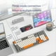 thumbnail image 4 of Teclado Mecánico de 100 Teclas Teclado Inalámbrico Bluetooth 2.4G Estructura de Junta Teclado Mecánico Inalámbrico, 4 of 6