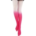 thumbnail image 2 of Sakmal Thigh High Tights Women Red Gradient Thermal Pantyhose High Waisted Tight for Women, 2 of 4