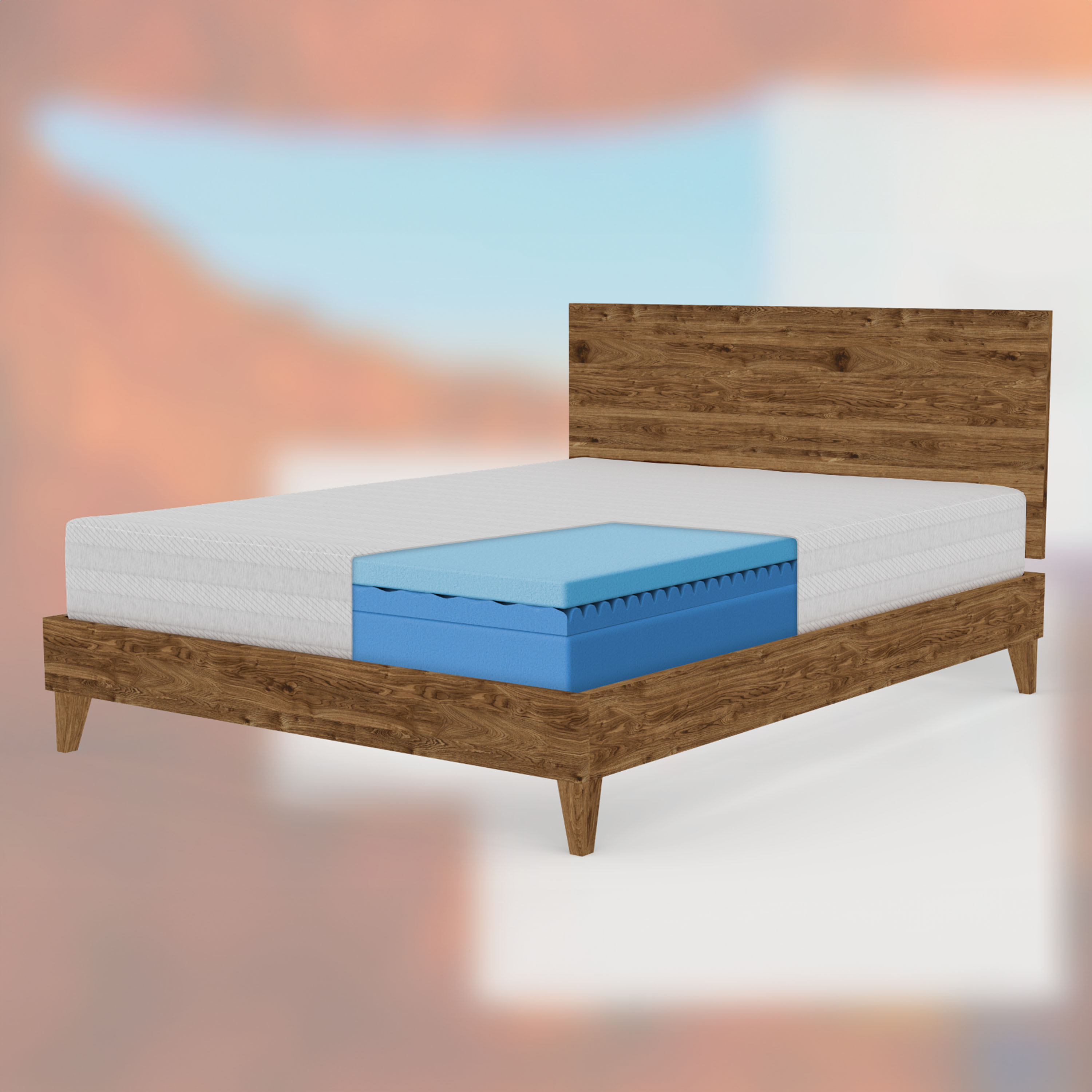 Dream Serenity Restorative 10" Gel Memory Foam Mattress, Firm, Twin