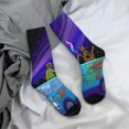 thumbnail image 6 of Saiise Scooby-Doo Funny Socks Men Women Adults Novelty Graphic Crew Tube Socks Crazy Design Casual Dress Socks for Sports,Running,Travel, 6 of 7
