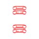 thumbnail image 3 of sweethay 1 par de soporte de hélice de plástico ABS de repuesto para Mini accesorios soporte de soporte fijo rojo 2piezas, 3 of 5