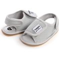 thumbnail image 4 of Infant Baby Girl Boy Sandals unisex Comfort Premium Summer Outdoor Casual Beach Shoes with Flower Bowknot Anti Slip Rubber Sole Newborn Toddler Prewalker First Walking Shoes, 4 of 6