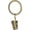 1 1/4-Inch Inner Diameter, variant on 30 count Antique Brass Clips Curtain Hooks for Curtain Rod, This Small Drapery Curtain Ring with Clips Hook Fit Up to 0.4~0.75 -inch Drapery Panel