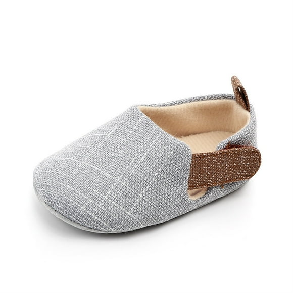 Zapatos de cuna para bebés NikouMX Prewalker de Algodón Suave