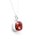 thumbnail image 1 of Collar Zvezda Cushion color Scarlet plata .925 Zvezda ZCO-CUSH12-SCA, 1 of 5