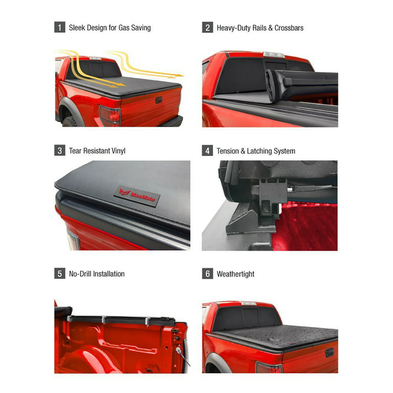 Chevrolet GMC Tonneau Cover DIY Solutions BAS00288