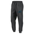 thumbnail image 2 of Men's Fanatics  Heather Charcoal Carolina Panthers Boost Fleece Joggers, 2 of 3