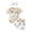 ZBaby Girl Clothes93-Beige, variant on Baby Girl Clothes 0 3 6 9 12 18 Months Cartoon Elephant Letter Print Baby Ruffle Romper and Butterfly Print Short Headband Sets Cute Baby Girl Summer Clothes