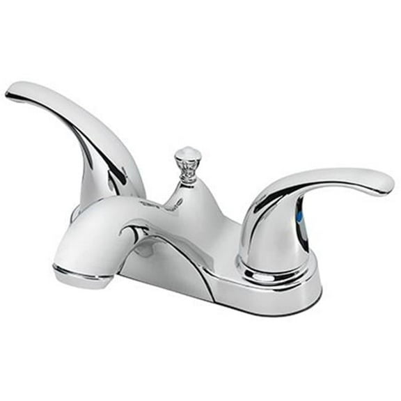 HomePointe 243365 Kitchen Faucet with Chrome Side Spray, 2 Decorative Lever Handles,Brushed Nickel - Quantity 1
