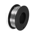 thumbnail image 3 of Uxcell 24 Gauge/0.5 mm Nichrome 80 Cr20Ni80 Heating Resistance Wire 164ft High Temperature for Electronic Components Repairing, Black, 3 of 6
