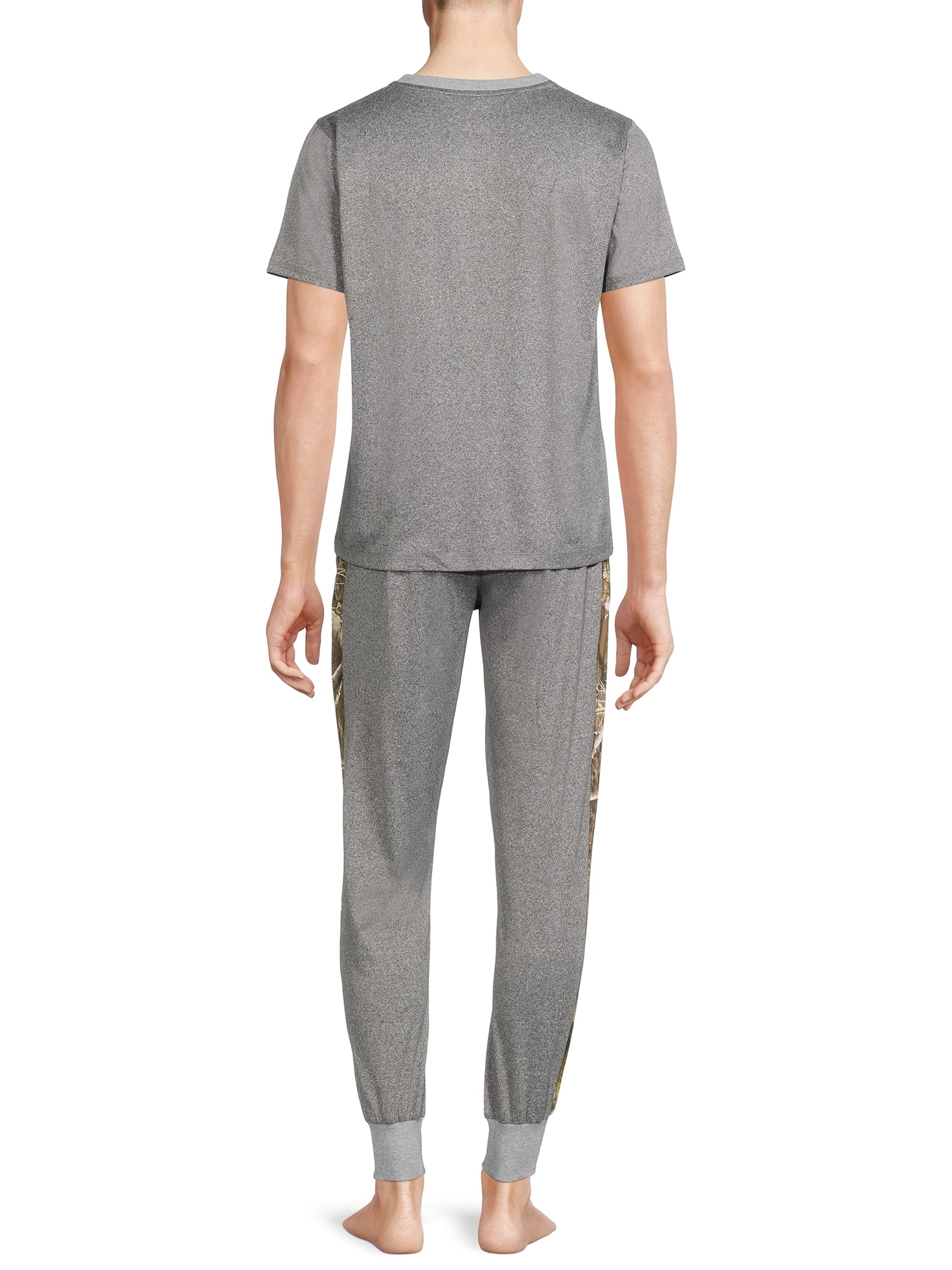 Realtree Men’s Super Soft Lounge Joggers Set, 2-Piece