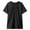 Black, variant on Huanglei Girls Pleated T Shirts Kids Summer Short Sleeve Fashion Tops Tees 5 14 Years