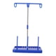 thumbnail image 4 of Soporte para carrete de hilo, soporte para 3 carretes, ligero, con rejilla de cableado, desmontable. Azul, 4 of 9