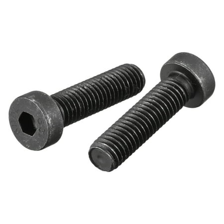 

M8x30mm Hex Socket Thin Head Cap Screw Bolts 12.9 Grade Carbon Steel 20 Pack