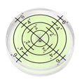 thumbnail image 3 of 2 Pcs 32x7mm Acrylic Bubble Level Round Level Bubble Accessories, Green, 3 of 8