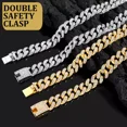 thumbnail image 4 of . Cadena Para Perro, Cadena Cubana De Diamantes, Collar De, 4 of 6