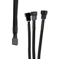 thumbnail image 3 of JIAHAOO 1 to 3 Way PWM Fan Splitter Cable for PC Case Fans with 4 Pin and 3 Pin Connectors for Cooling, 3 of 3
