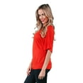 thumbnail image 2 of Women's Banded Dolman Top, 2 of 3