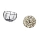 thumbnail image 5 of Cesta de huevos,Cesta multiusos para huevos,cesta tejida de alambre de hierro,Cesta de almacenamiento de alambre para huevos Cesta de almacenamiento portátil,Escultura para colgar en la, 5 of 8