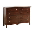 thumbnail image 3 of Glory Furniture Hammond 8 Drawer Dresser in Cappuccino, 3 of 8