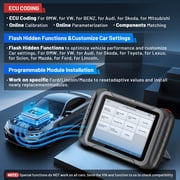 XTOOL D8S Bidirectional Scan Tool with Topology Mapping, FCA AutoAuth, ECU Cod-ing, 42+ Resets, All Systems OBD2 Scanner Diagnostic Tool, 3-Year Free Update