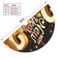 thumbnail image 3 of Rateoe Happy New Year 2025 C Print Christmas Tree Skirt 36" for Xmas Holiday New Year Party Circle Tree Mat Ornaments Decoration, 3 of 7