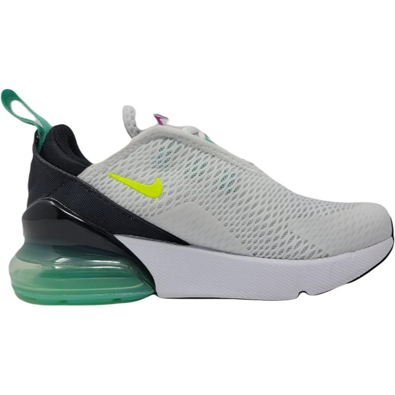 Little Kid s Nike Air Max 270 White Volt Black Laser Blue DX3348 100 11 Walmart