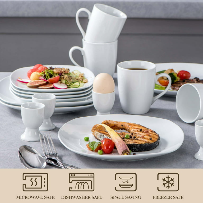 MALACASA Elisa 24-Piece Dinnerware Set (Service for 6) - On Sale